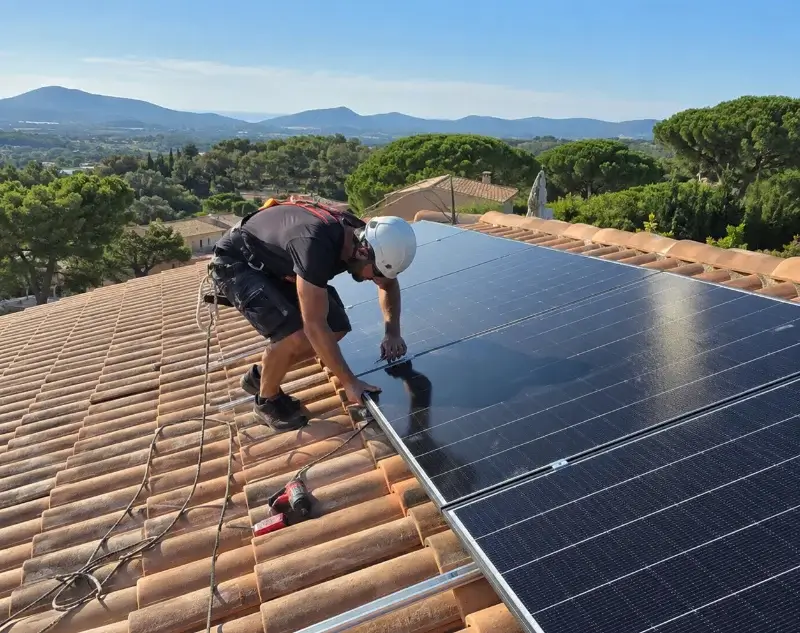 Installateur panneaux solaires Seytroux — pose photovoltaïque sur toiture