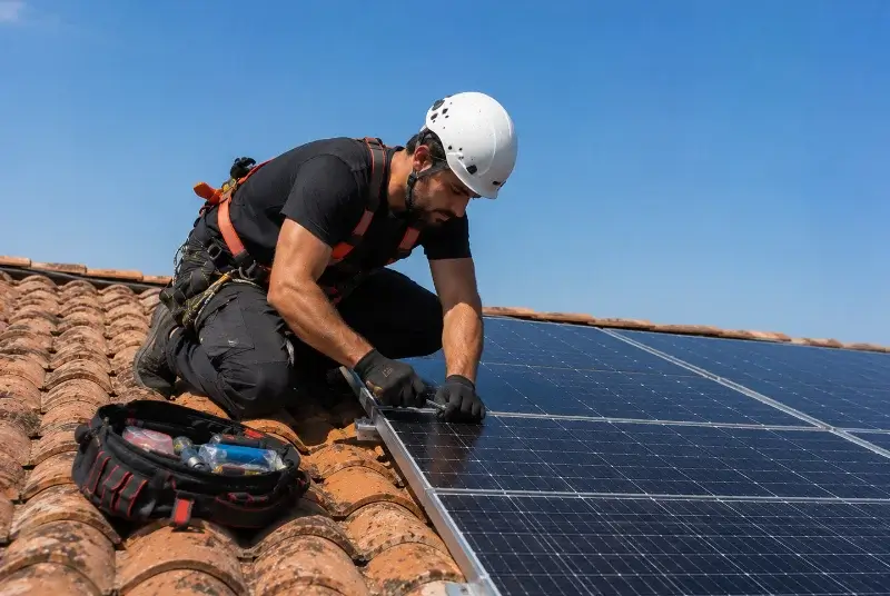 Maintenance et monitoring de panneaux solaires à Seytroux